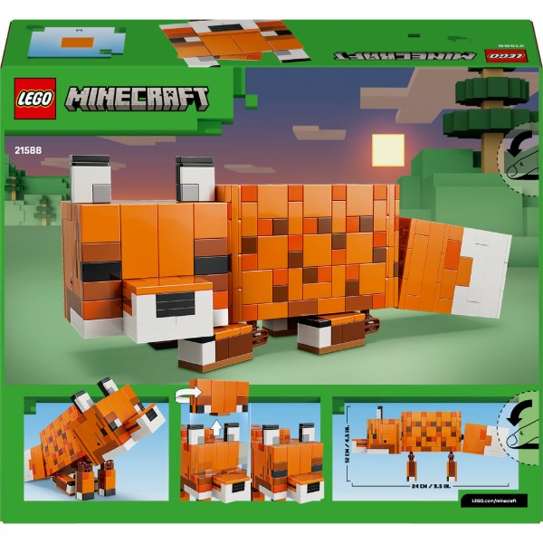 Фото - Уценка - Конструктор LEGO Minecraft Лисица (21588)