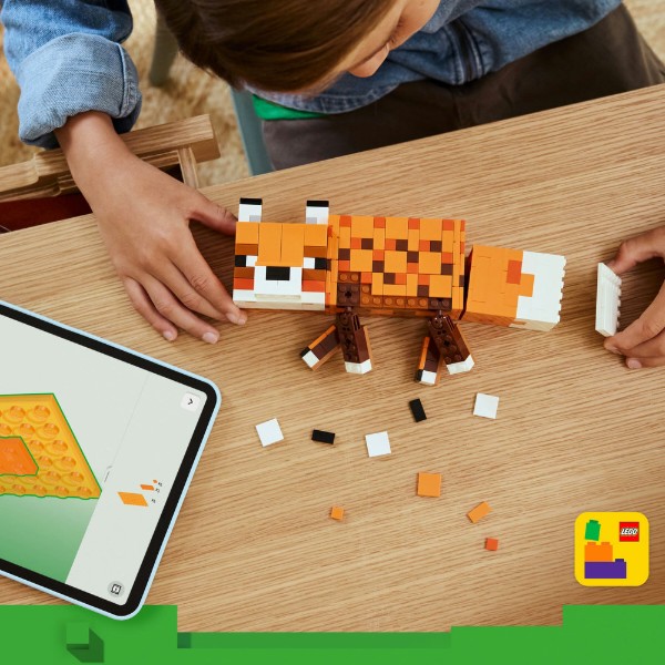 Фото - Уценка - Конструктор LEGO Minecraft Лисица (21588)