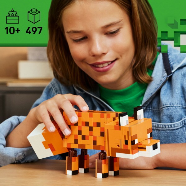 Фото - Уценка - Конструктор LEGO Minecraft Лисица (21588)