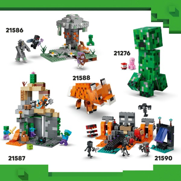 Фото - Уценка - Конструктор LEGO Minecraft Лисица (21588)