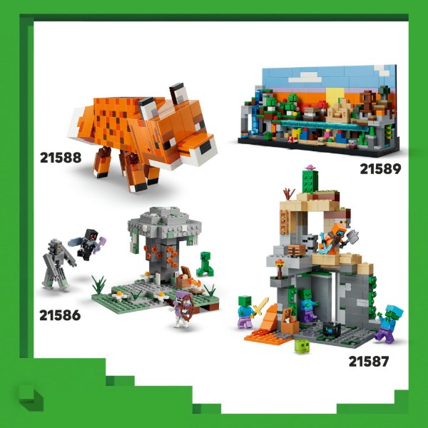 Фото - Уценка - Конструктор LEGO Minecraft Лисица (21588)