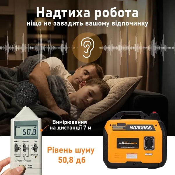 Фото - Уценка - Генератор инверторный MaXpeedingRods MXR3500