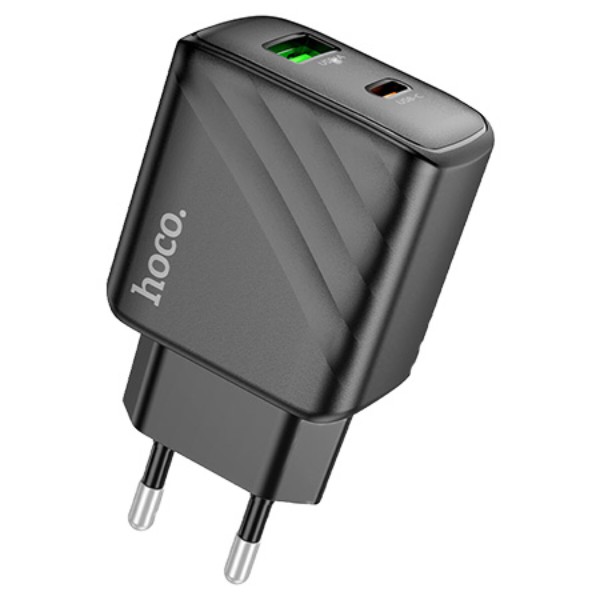 Фото - Уцінка - Мережевий зарядний пристрій HOCO CS23A Sunlight dual port PD30W+QC3.0 charger Black (6942007609944) Фото - Уцінка - Мережевий зарядний пристрій HOCO CS23A Sunlight dual port PD30W+QC3.0 charger Black (6942007609944)