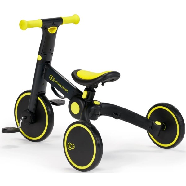 Фото - Триколісний велосипед Kinderkraft 4TRIKE Black Volt (KR4TRI00BLK0000)