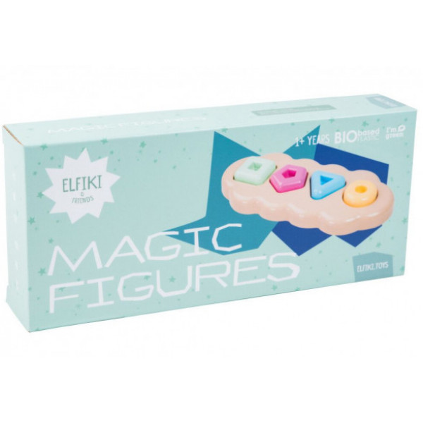 Фото - Сортер ELFIKI 'Магічні фігури" (39735)