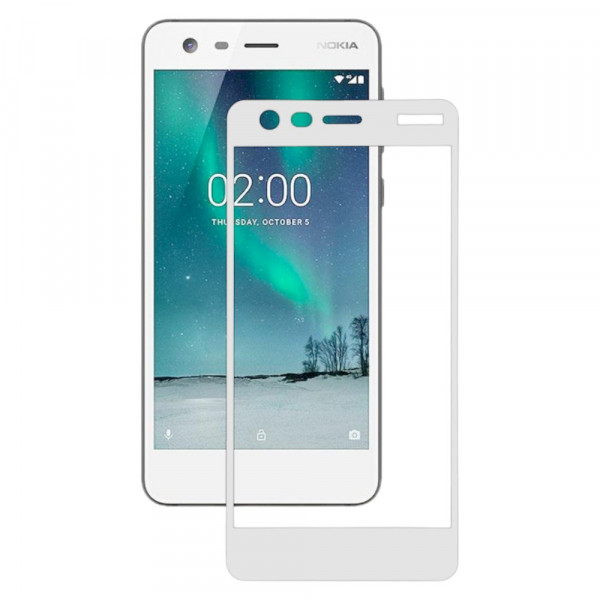 Фото - Захисне скло для смартфону BeCover Nokia 2 White (702167)