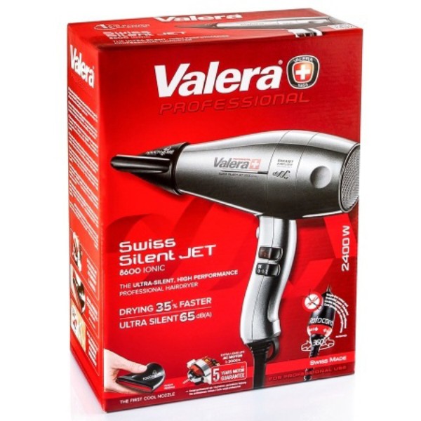Фото - Уцінка - Фен Valera Swiss Silent Jet 8600 Ionic Rotocord (SXJ8600RC)