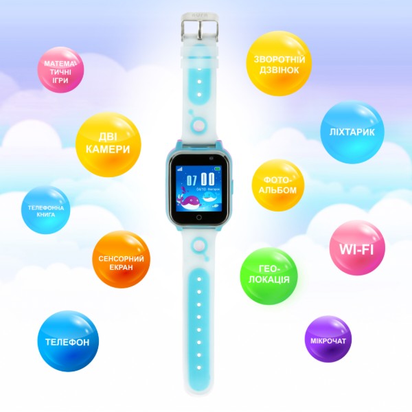 Фото - Уцінка - Дитячий годинник Aura A100 Tracker/WIFI Green (AUR-A100-G)