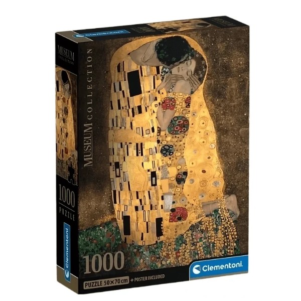 Фото - Пазли (8 +) Clementoni Музейна колекція - Клімт Поцілунок 1000 ел. (39790)