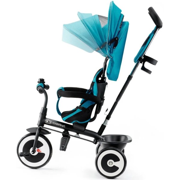 Фото - Триколісний велосипед Kinderkraft Aston Turquoise (KKRASTOTRQ0000)