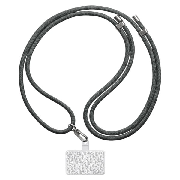 Фото - Уценка - Ремешок для смартфона Armorstandart Rope Titanium Grey with Clear holder (ARM76099)