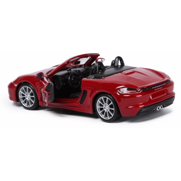 Фото - Уценка - Коллекционная машинка 1:32 Bburago Porsche 718 Boxster (1:32) (18-43049)