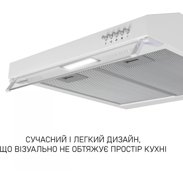 Фото - Уцінка - Витяжка традиційна Minola HPL 622 WH