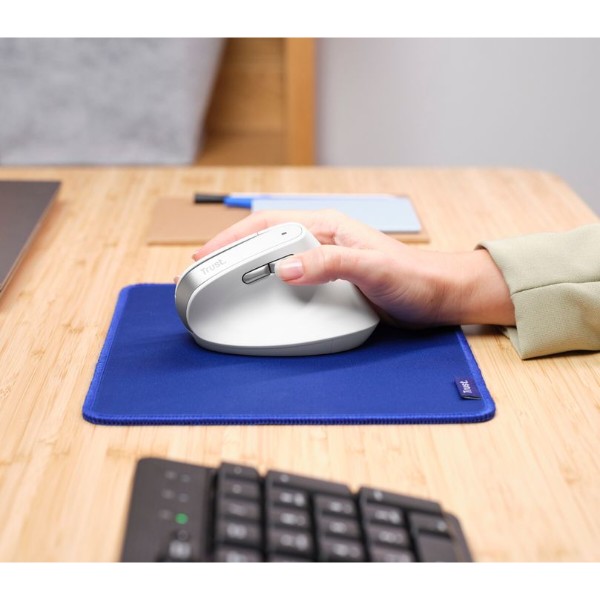 Фото - Уценка - Мышь беспроводная Trust Bayo II Ergonomic White (25398)