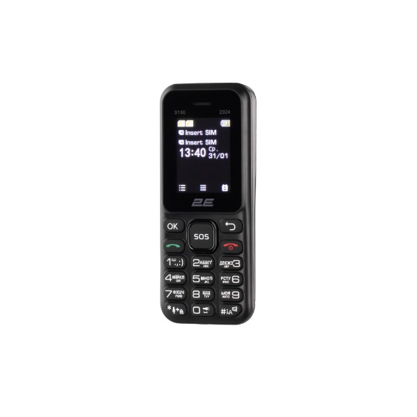 Фото - Уцінка - Мобільний телефон 2E S180 2024 Black