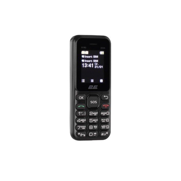 Фото - Уцінка - Мобільний телефон 2E S180 2024 Black
