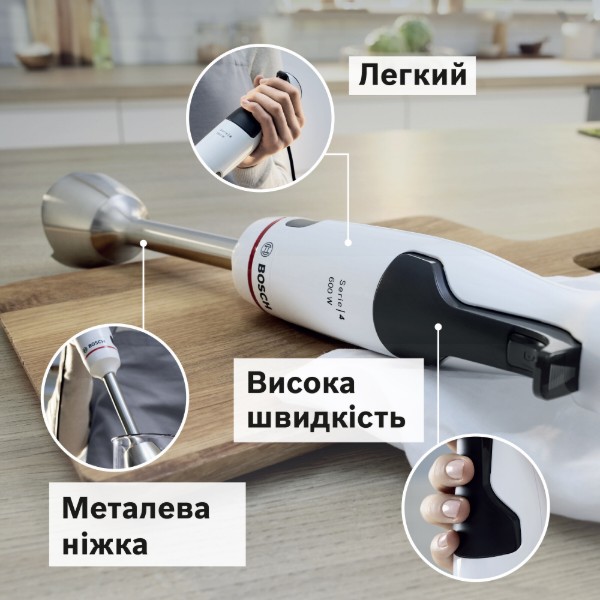 Фото - Уцінка - Блендер заглибний Bosch MSM4W210