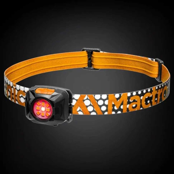 Фото - Ліхтар налобний Mactronic Rebel (400 Lm) Cool/Warm White/Red LED Recharg Type-C (AHL0061UC)