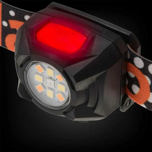 Фото - Ліхтар налобний Mactronic Rebel (400 Lm) Cool/Warm White/Red LED Recharg Type-C (AHL0061UC)