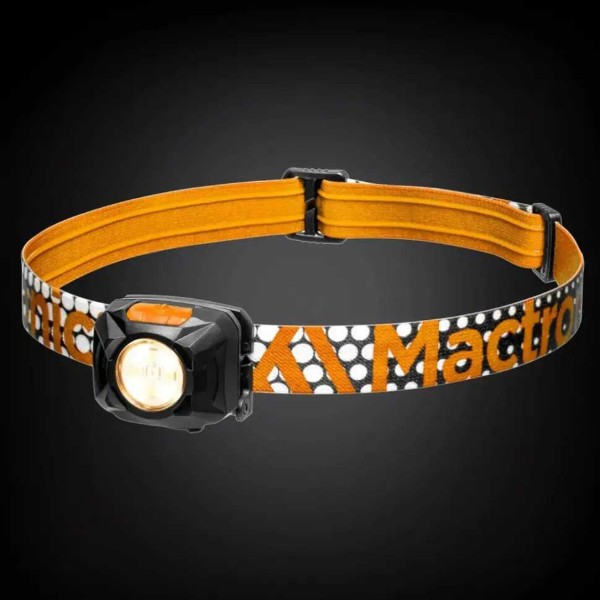 Фото - Ліхтар налобний Mactronic Rebel (400 Lm) Cool/Warm White/Red LED Recharg Type-C (AHL0061UC)