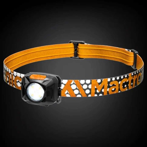 Фото - Ліхтар налобний Mactronic Rebel (400 Lm) Cool/Warm White/Red LED Recharg Type-C (AHL0061UC)