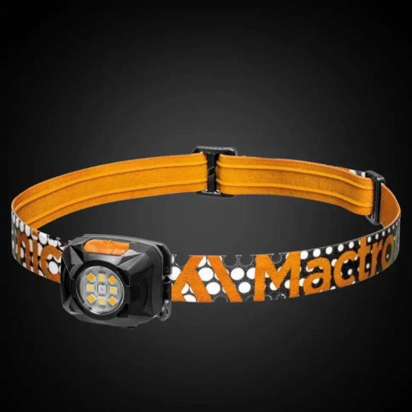 Фото - Ліхтар налобний Mactronic Rebel (400 Lm) Cool/Warm White/Red LED Recharg Type-C (AHL0061UC)