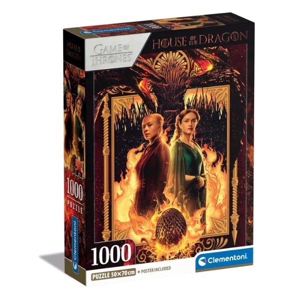 Фото - Пазли (8 +) Clementoni Дім літаючих істот 1000 ел. (39903)