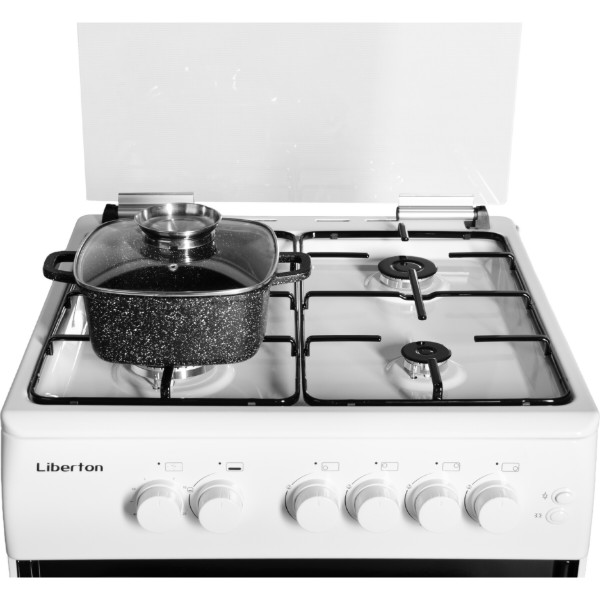 Фото - Уцінка - Плита газова Liberton LGC-6601GW