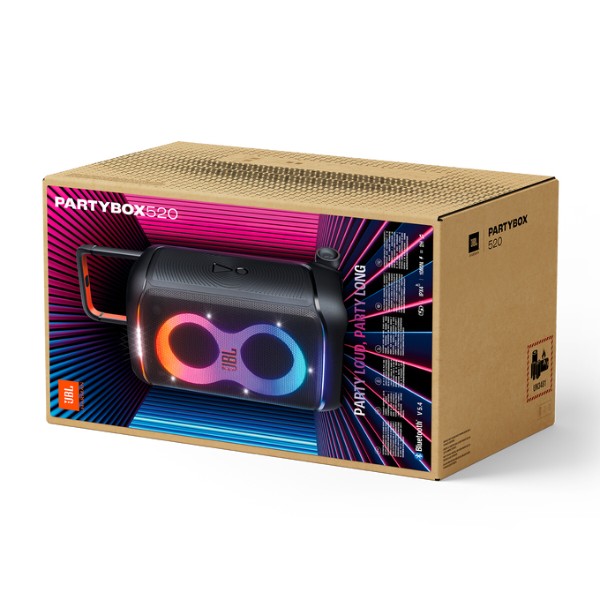 Фото - Уцінка - Акустична система JBL PartyBox 520 (JBLPARTYBOX520EU)