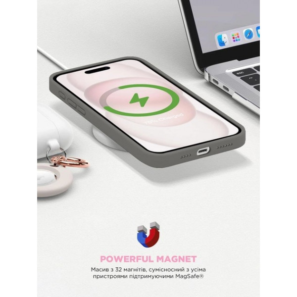 Фото - Чохол для смартфону Armorstandart ICON2 MagSafe for Apple iPhone 15 Clay (ARM72730)