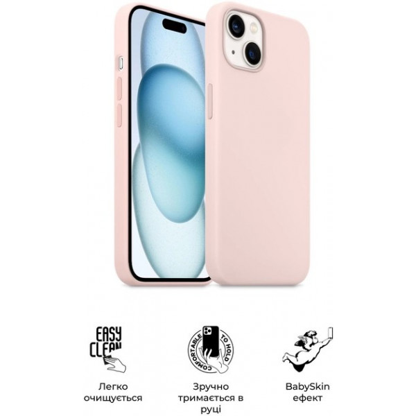 Фото - Чохол для смартфону Armorstandart ICON2 MagSafe for Apple iPhone 15 Plus Light Pink (ARM72739)