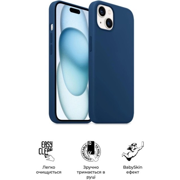 Фото - Чехол для смартфона Armorstandart ICON2 MagSafe for Apple iPhone 15 Plus Storm Blue (ARM72741)