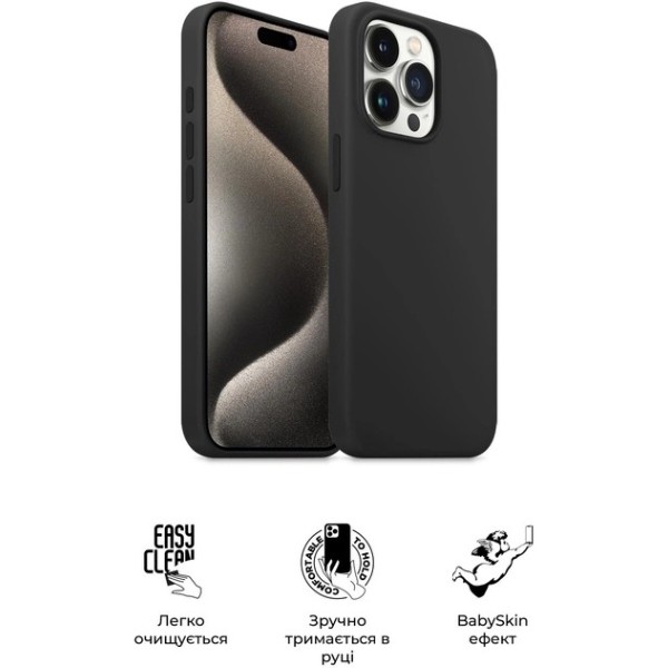 Фото - Чехол для смартфона Armorstandart ICON2 MagSafe for Apple iPhone 15 Pro Black (ARM72743)