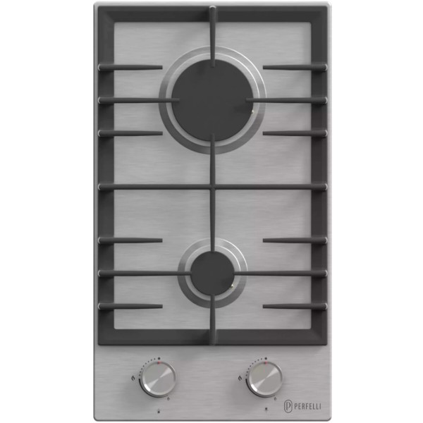 Фото - Уцінка - Варильна поверхня газова Perfelli DIAMOND M39C INOX