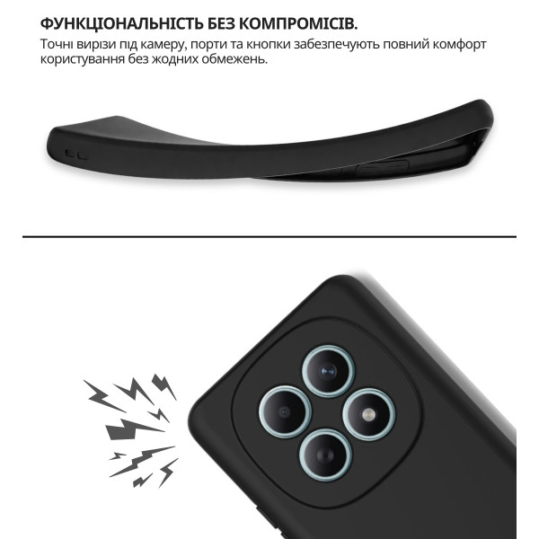 Фото - Чохол для смартфону BeCover for Xiaomi Redmi Note 15 5G Black (715049)