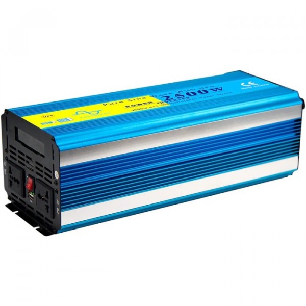 Фото - Інвертор автомобільний Choetech 12\220V 2500Вт (INV-C2500WUPS-EU)