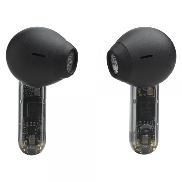 Фото - Навушники вкладиші бездротові TWS JBL Tune Flex 2 Ghost Black (JBLTFLEX2GBLK)