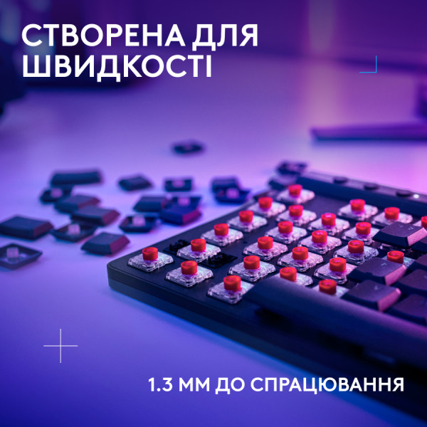 Фото - Клавіатура бездротова ігрова Logitech G515 Lightspeed TKL Mechanical Tactile Wireless (920-014075)