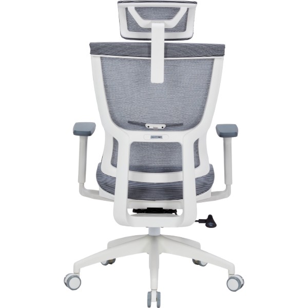 Фото - Крісло офісне OfficePro Elegant (OC660-W-DG-DG) White/Dark Gray