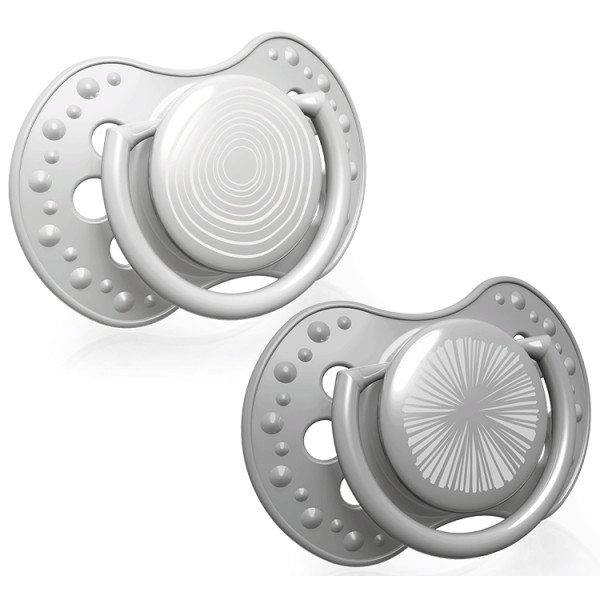 Фото - Симметричная пустышка Lovi Harmony Boy 0-3 мес 2 шт. (22/905boy)