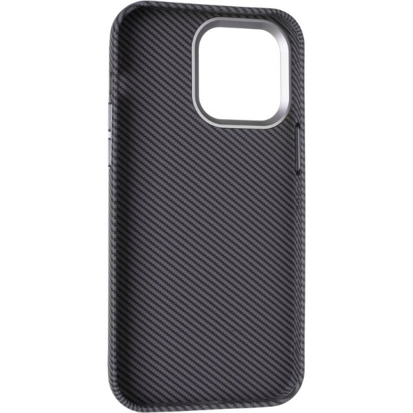 Фото - Чехол для смартфона Gelius Carbon Ring Stand 360 for iPhone 15 Pro Max Grey (98586)