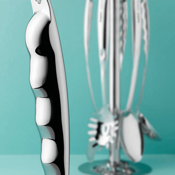 Фото - Ополоник з отворами Berghoff 1301110 Essentials New 33 см