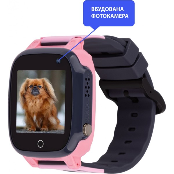 Фото - Детские часы AmiGo GO008 Milky GPS WIFI Pink