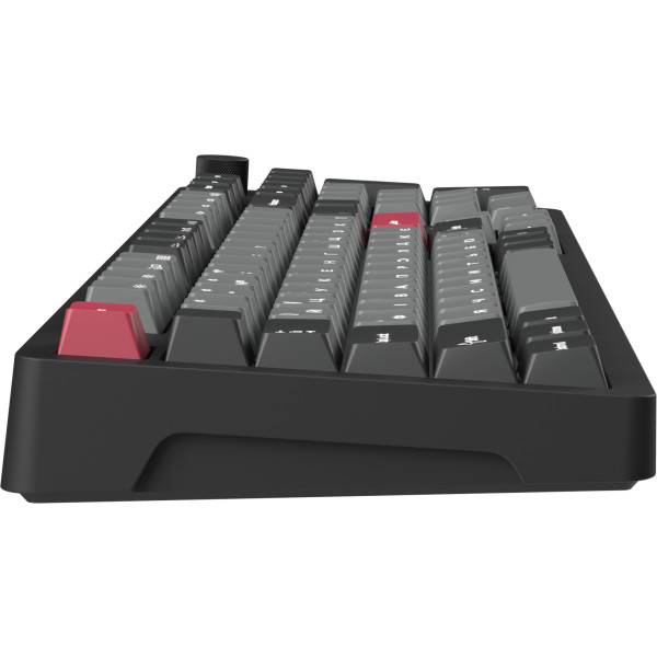 Фото - Клавіатура бездротова ігрова GamePro Asgard Drakkar Keychron Super Black (MK305BK)