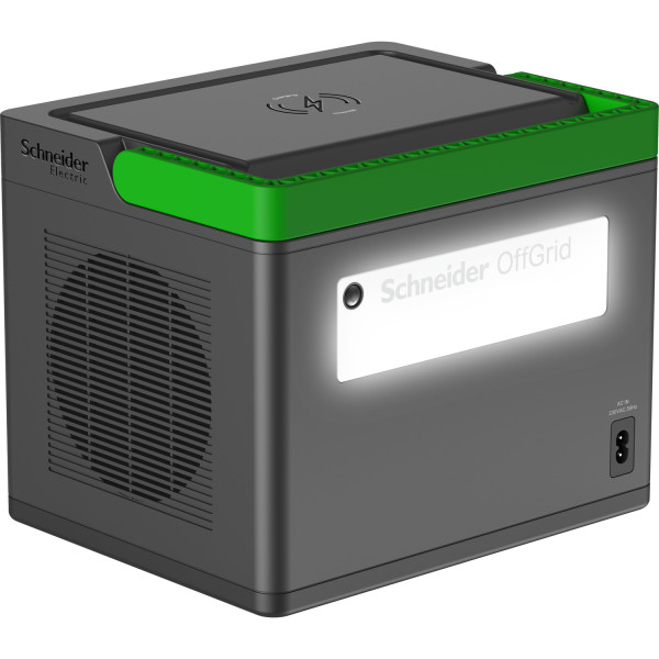 Фото - Зарядная станция универсальная APC Schneider OffGrid Portable Power Station 500, 517Wh Lithium-ion, 2 Schuko (PPS500-GR)