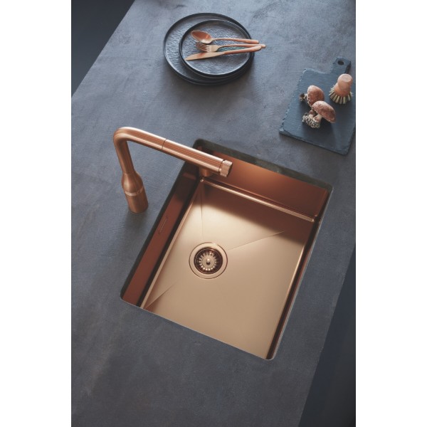 Фото - Мойка кухонная Grohe K700U Матовый теплый закат (31574DL1)