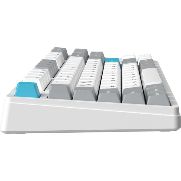 Фото - Клавіатура бездротова ігрова GamePro Asgard Ragnar Keychron Super White (MK285WH)