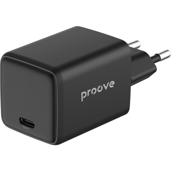 Фото - Сетевое зарядное устройство Proove Pocket GaN 25W (Type-C) black (WCPG25010201)