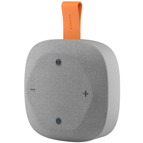 Фото - Портативна акустика Canyon HEXAGON 10 TWS 8W IPX5 Grey Orange (CNE-CBTSP10GO)