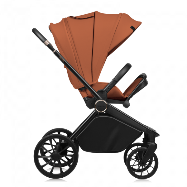 Фото - Коляска універсальна 3 в 1 Lionelo Mika Plus Brown Rust